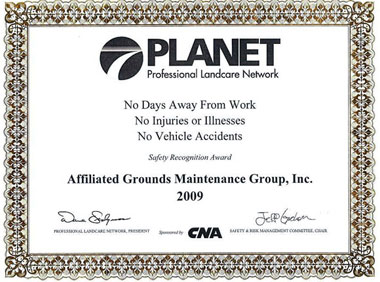 Planet Safety Award